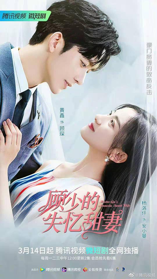 顾少的失忆甜妻海报图片