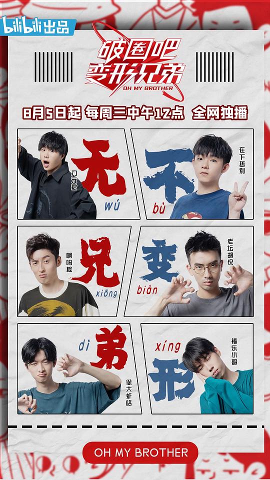 破圈吧变形兄弟封面图